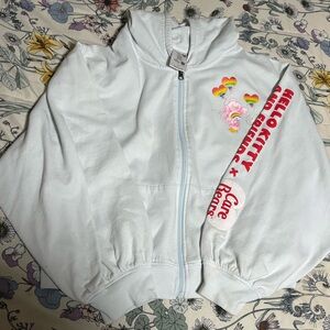 Hello Kitty x carebears hoodie